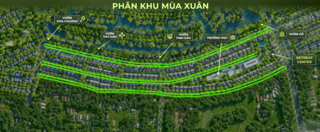 Eco Retreat ra mắt phân khu Mùa Xuân – Khởi đầu sống khỏe, sống chất giữa thiên nhiên Long An 2 eco retreat long an phan khu mua xuan 1